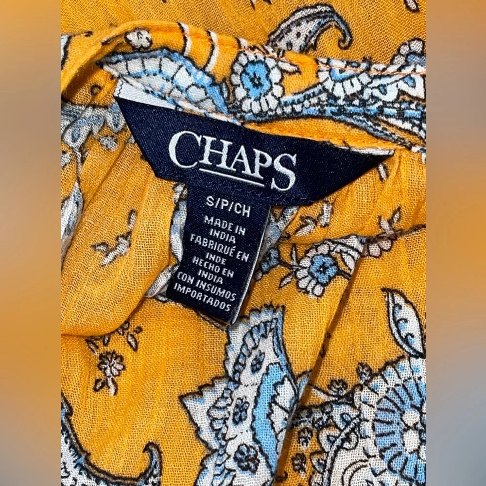 NWOT CHAPS women’s blouse - Picture 8 of 9